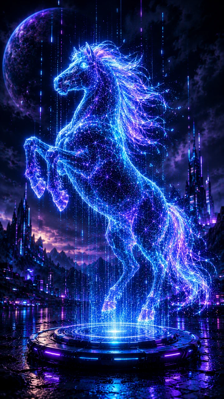 Holographic — Wallforge · 16e4815f