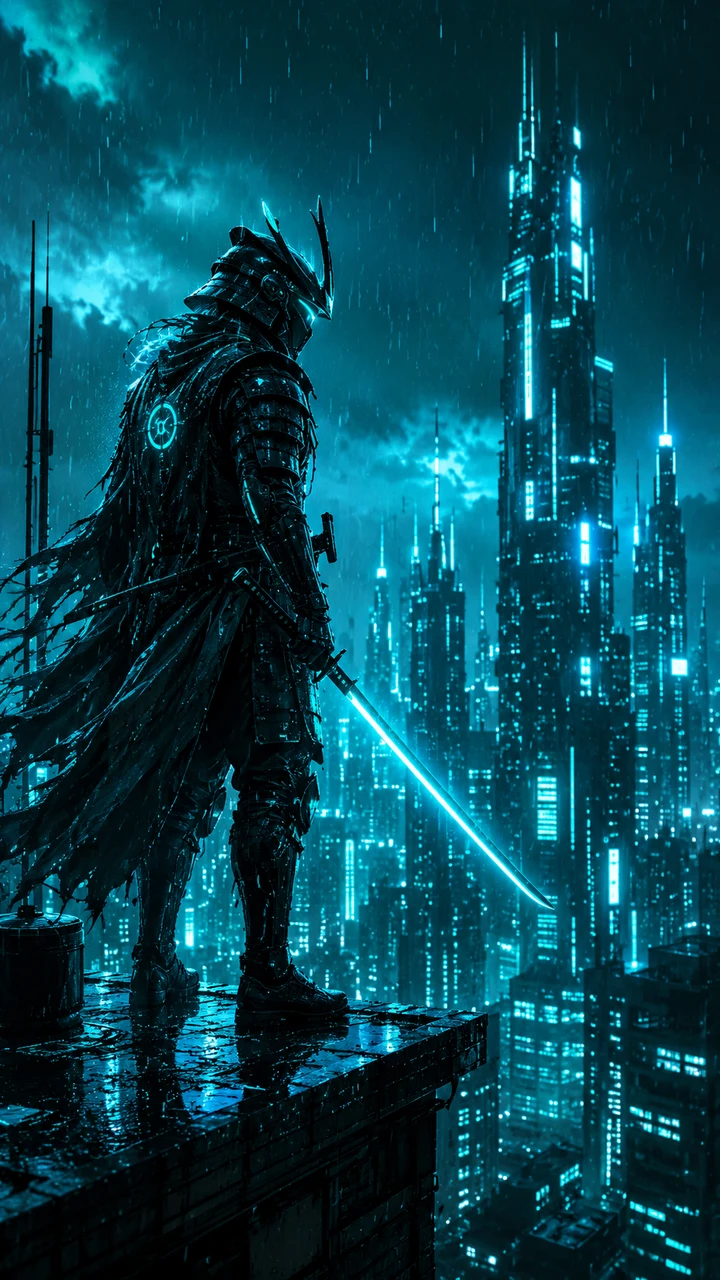 Neon City — Wallforge · ccb386fb