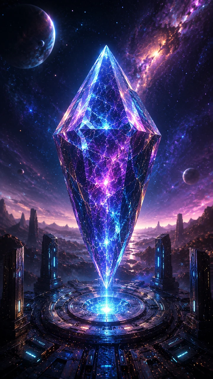 Quantum Crystal — Wallforge · df969c20